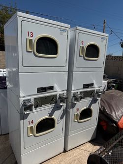 Gas double commercial dryer / working execelent (price for each doble $400)