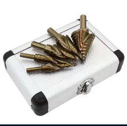 Industrial Cobalt Steel Step Bits Set (5-Piece)31014