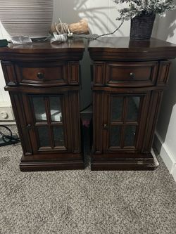 Night Stand with Charging Port