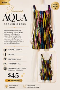 Sequin Dress
