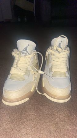 Air Jordan 4 Off-White Sneakers