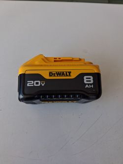 Dewalt 20v Battery 8.0 new