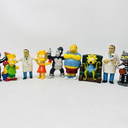 Vintage*Burger King The Simpsons Toys* Lot of 9 Figures 