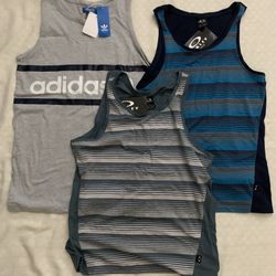 Lot Of Man/Youth Adidas/Oakley Tanktop Shirt Size S NWT