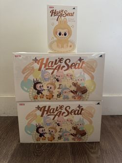 Labubu Have A Seat Full Set Sealed Brand New