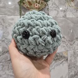 Crochet Green Stress Ball Plushie