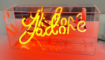 J’adore Hand-Blown Glass Neon Sign Red Luxury Home Decor