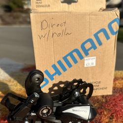Shimano Tourney New derailer. With rolla -ma-jig 