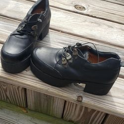 Gothic Leather Shoes