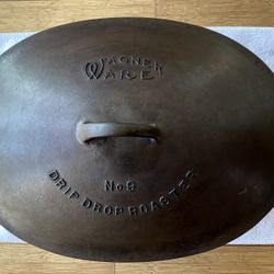 Wagner Ware No9 Drip Drop Roaster Sidney -O- Oval Roaster 1289
