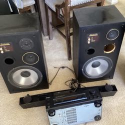 Stereo + 3 Speakers All For $75