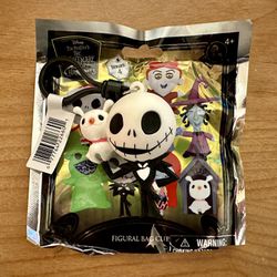 The Nightmare Before Christmas Bag Clip Keychain - EXCLUSIVE Jack and Zero