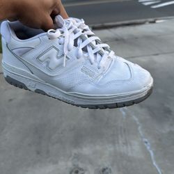 new balance white size 10