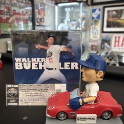 Walker Buehler Buehler’s Day Off Bobble Head