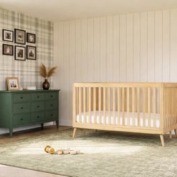 New In Box Delta Baby Crib Essex 4-in-1 Natural