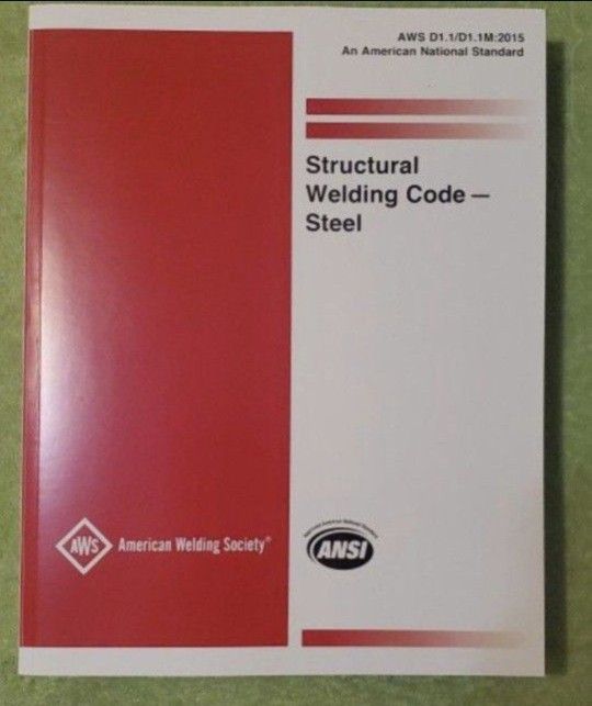 Welding Code 2015. Original Book. New. Sealed.