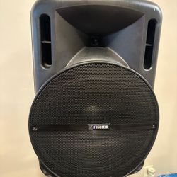Fisher speaker 