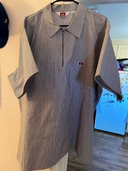 Ben Davis half zip pin stripe 3XL