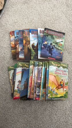 Magic Tree House and I Survived books
