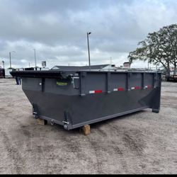 New 2026 Rawmaxx 7 x 14 dumpster roll off trailer