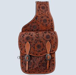Leather Western Saddle Bag
