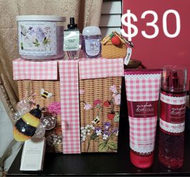 Bath Body Picnic Basket