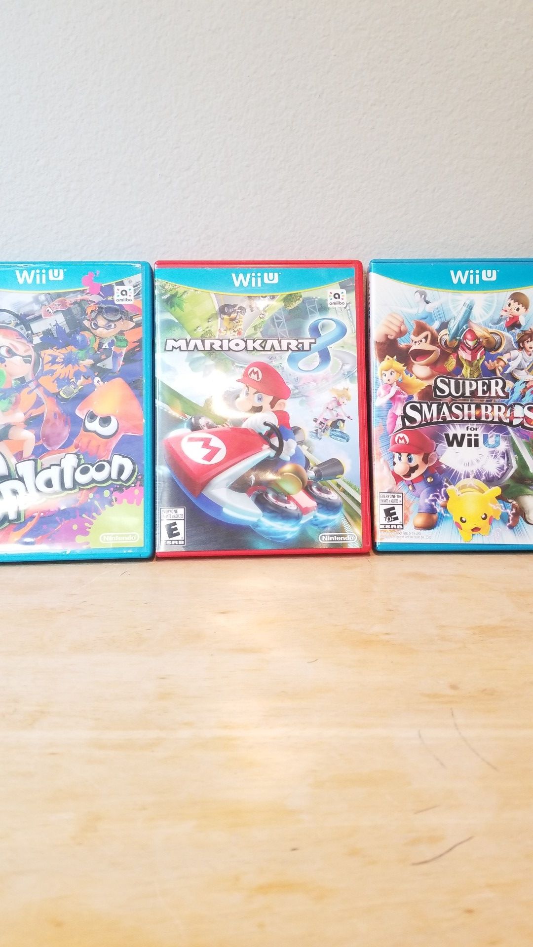 Nintendo Wii U Mario Games Mario Kart Super Smash Bros.