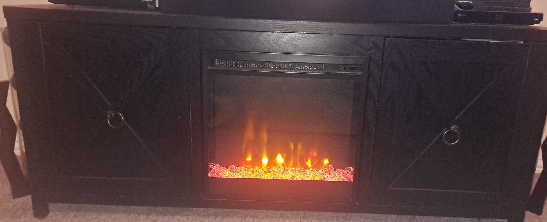 Fireplace TV Stand