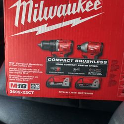 Milwaukee 2 Tool Kit 