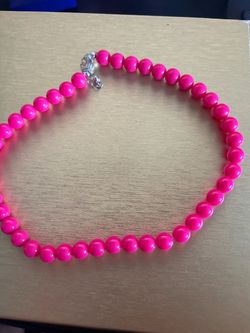 Pink necklace