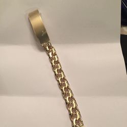 50 Gram 10k Gold Chino Bracelet 