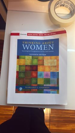 Thinking About Women Sociological Book 11th Edition