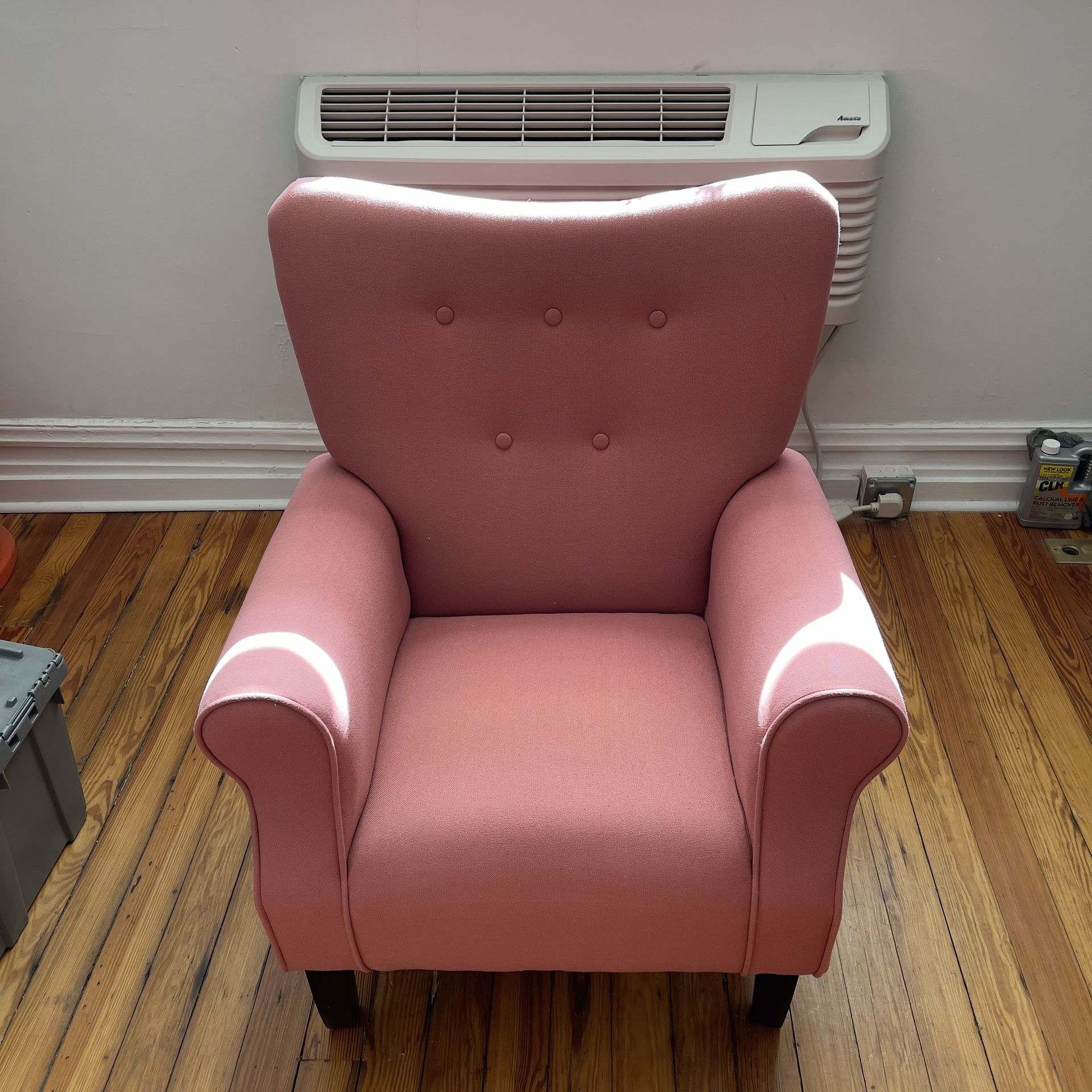Coral Pink Chair
