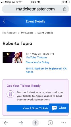 Selling Roberto Tapia