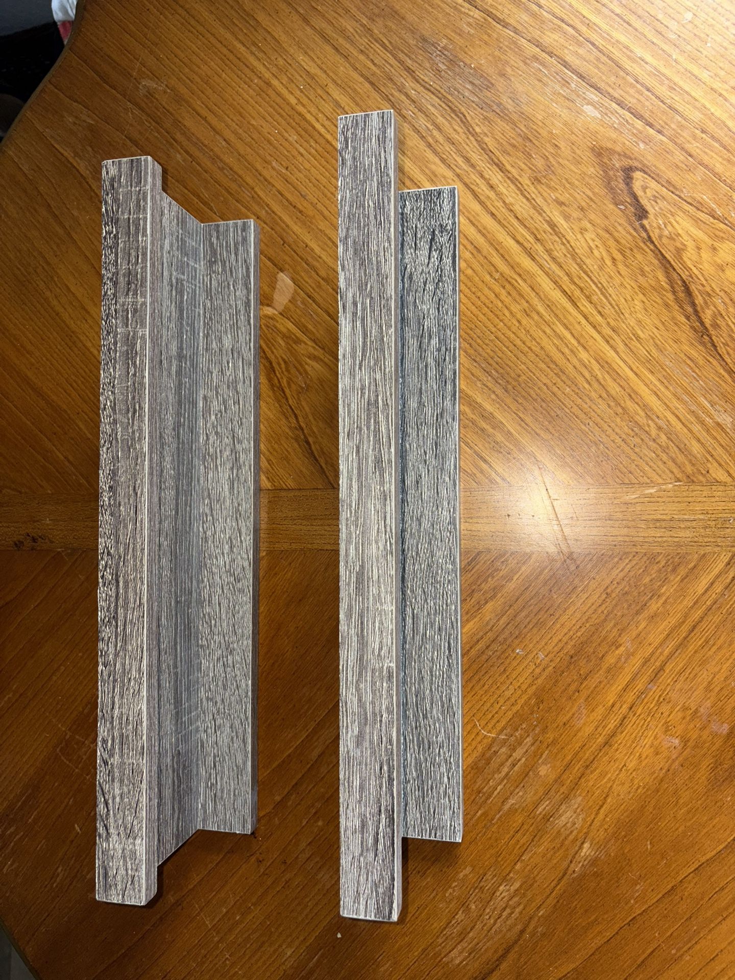 Gray Wall Shelves