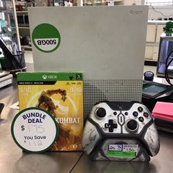 Xbox One W/ Game & Limited Edition Remote