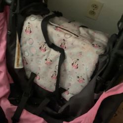 Minnie Mouse Stroller Car seat And Walked 