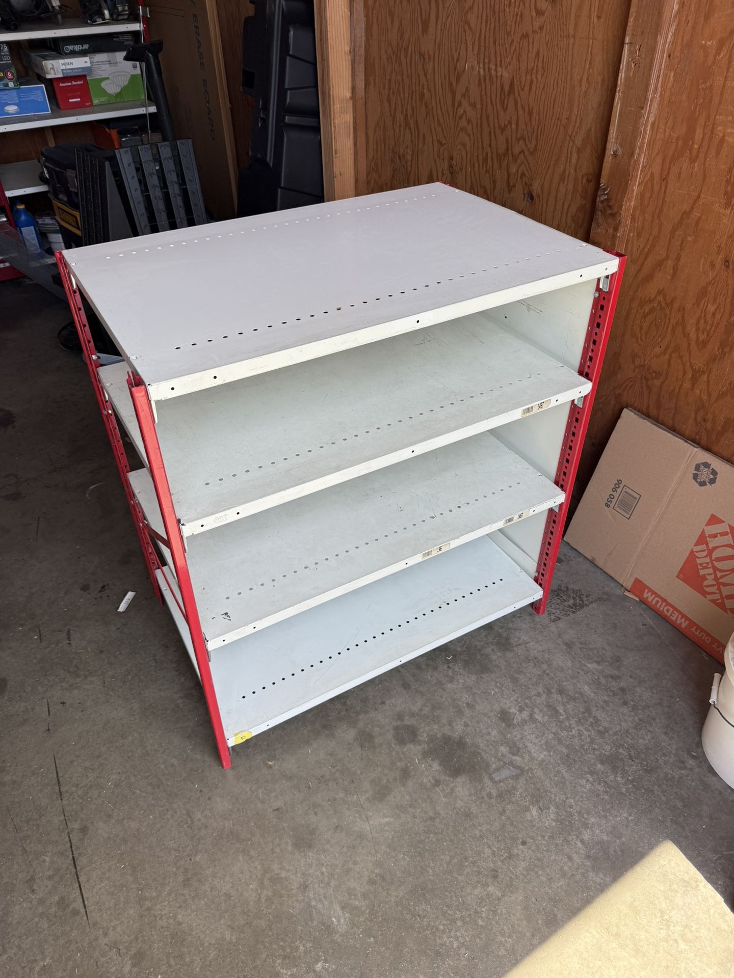 Boltless Industrial Metal Shelving Unit. Bilt Industries. Two Sizes.