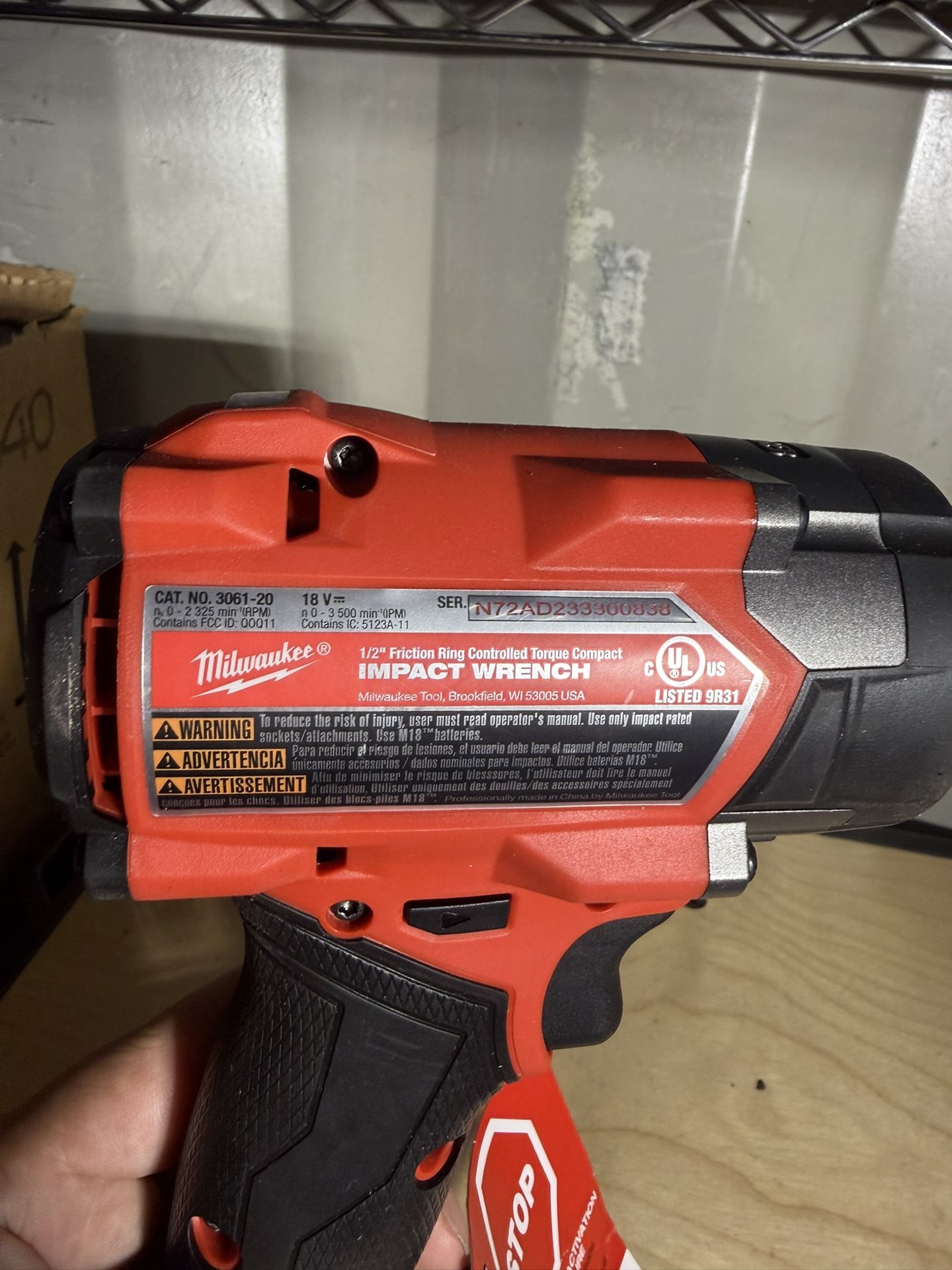 M18 FUEL 1/2 Controlled Torque Impact Wrench W/ Torque Sense