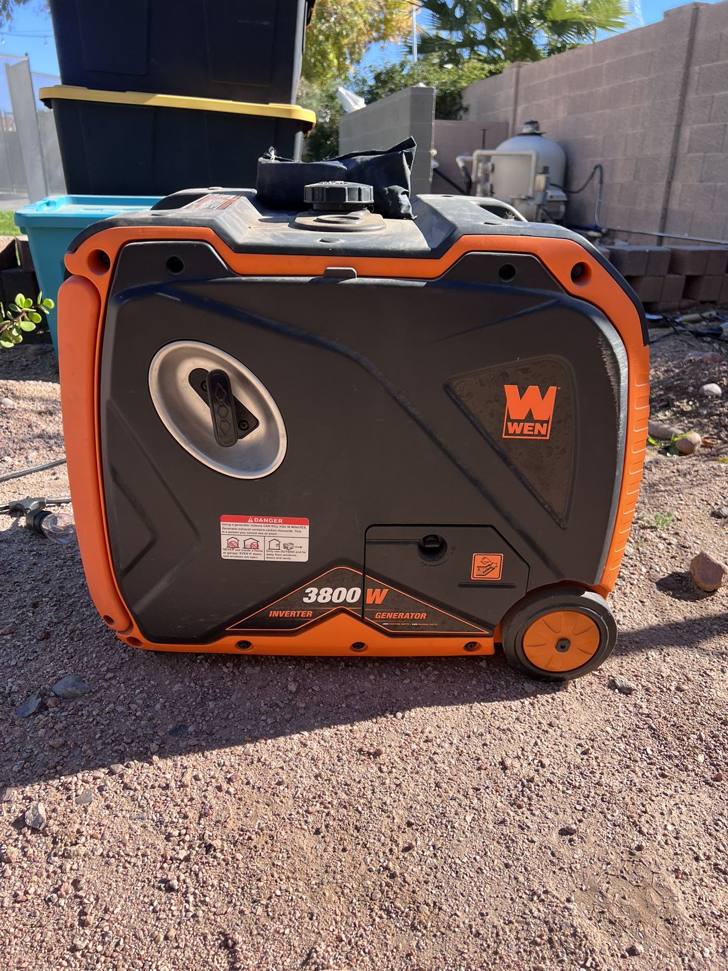 Wen 3800W Inverter Generator (Never Run)