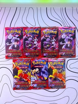 7 Destined Rivals Booster Packs