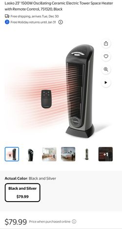 Electric Tower Space Heater