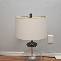 Large Glass Lamp