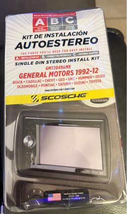 Stereo installation pack for GM vehicles