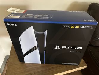 Playstation 5 Pro 2tb sealed box