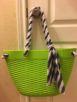 CROSC Big beach tote bag-NEVER USED