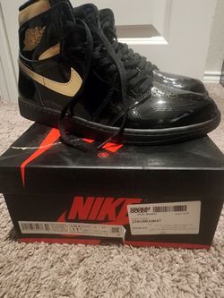 Nike Air Jordans Blk/gold