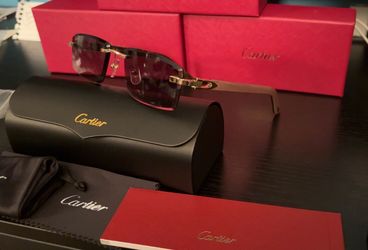 C brown buff sunglasses