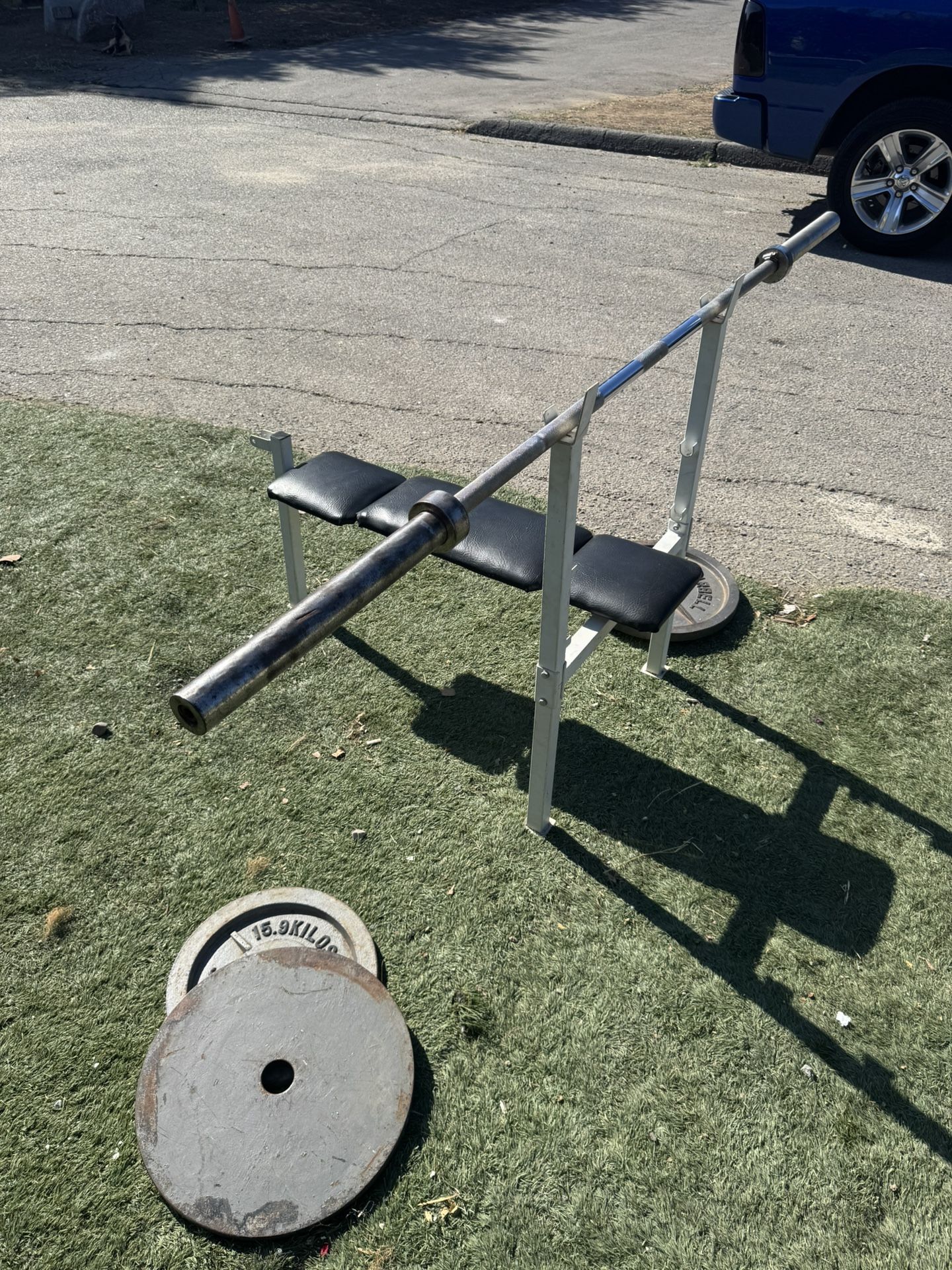Bench Press And Weights
