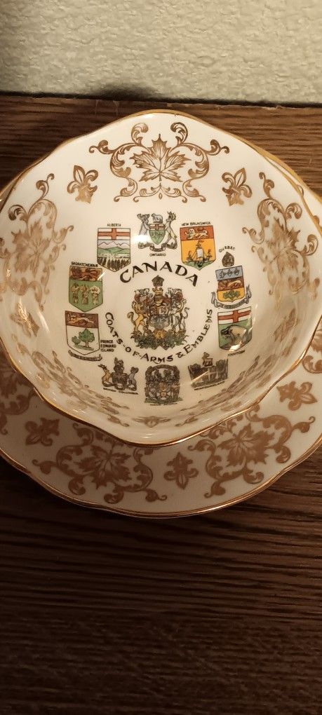 Canadian Coat of Arms Teacup